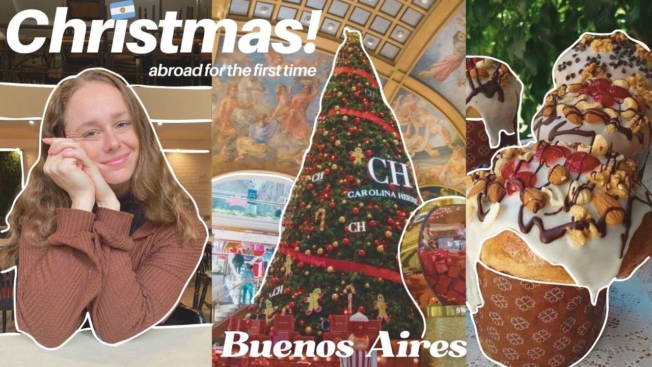CHRISTMAS ABROAD | feeling festive in buenos aires, argentina | best things to do and see