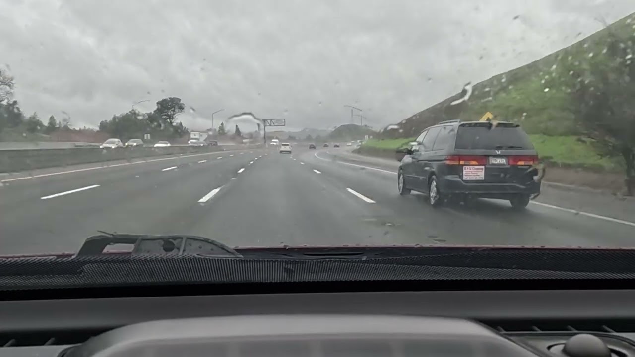 (16/02/2026) Driving For a Monday Afternoon Storm Chase Part 1 (1080p60fps)