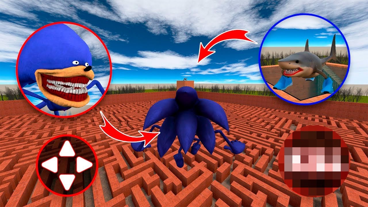 I Became SONIC vs TRALALERO! 🤯 Nextbot Epic Battle in Garry's Mod!