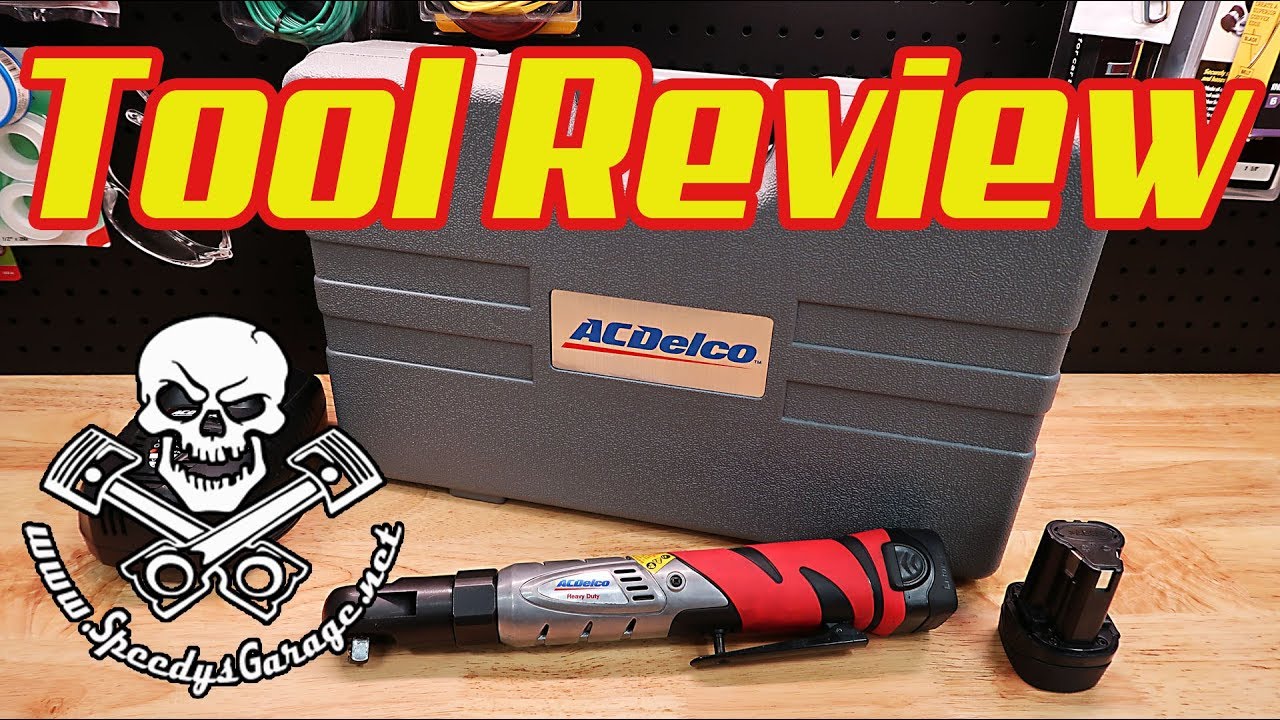 Speedy's Garage Tool Review AC Delco 3/8 Cordless Ratchet