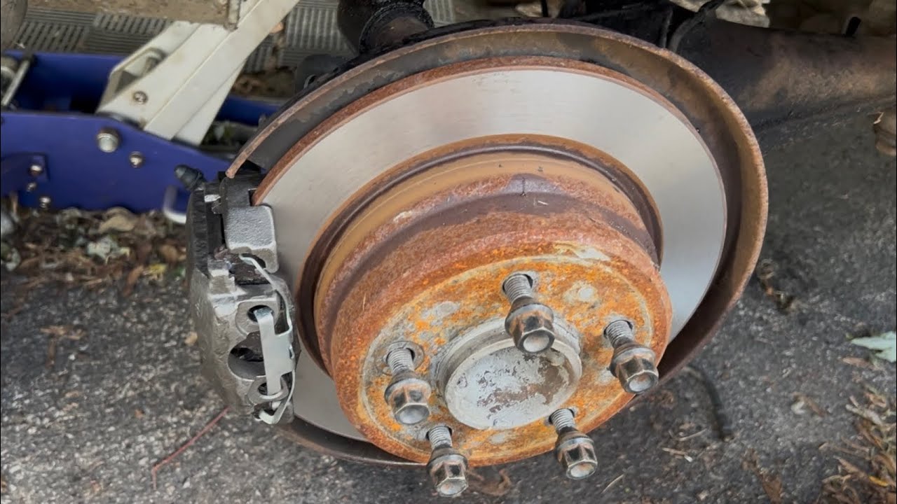 Rear brake refresh on a BMW E23 745i 