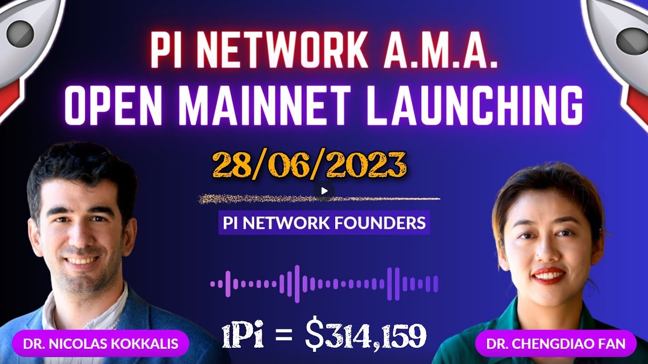 Boom 💥Pi Network Open Mainnet Launching Date 28/06/2023 Update 🤯🤩 1Pi = $314,159 🤑🎉#bitcoin #crypto