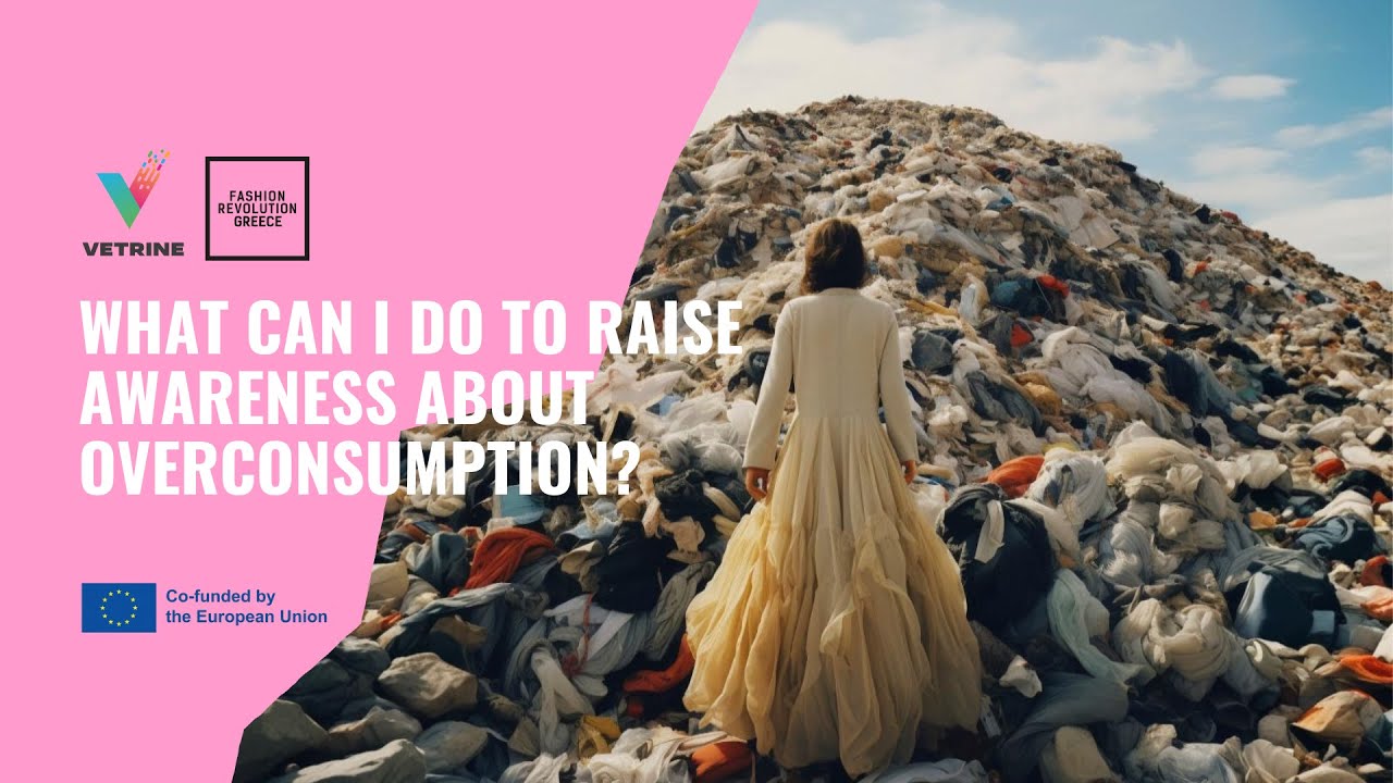 What can I do to raise awareness about overconsumption?