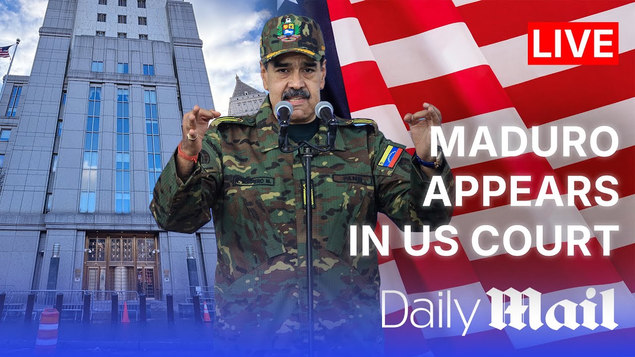 LIVE | Maduro Appears in US Court