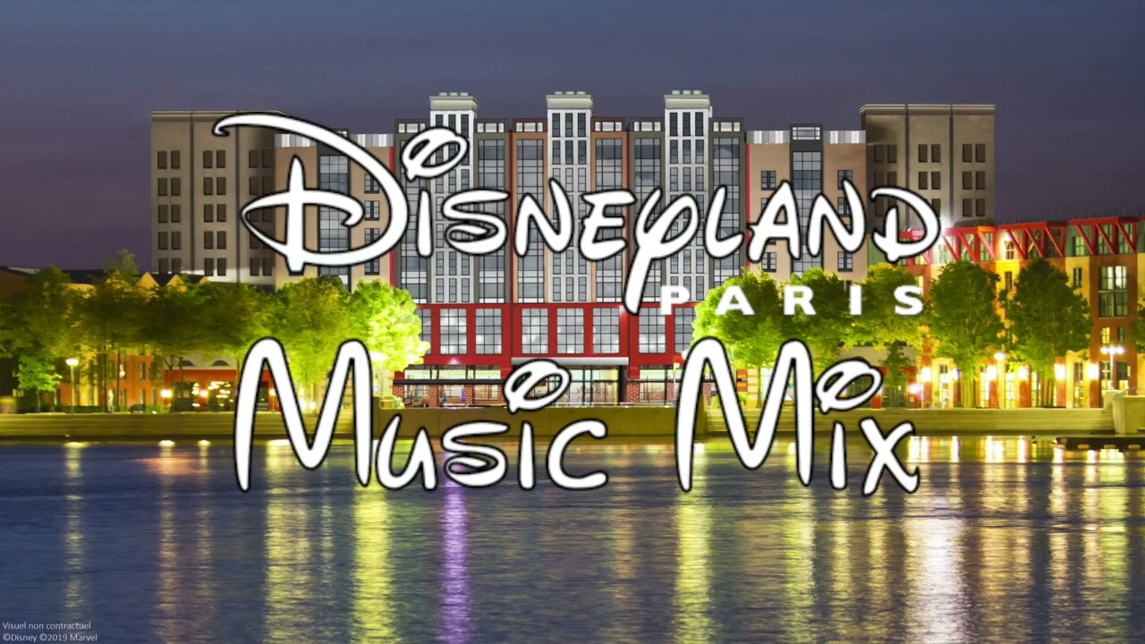 Disneyland Paris Musique 6H 🏨✨- Disney's Hotel New York The Art of Marvel