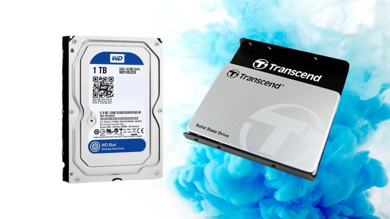 Transcend 128 GB 🔥 WD Blue 1TB 🔥 UNBOXING + MONTAŻ