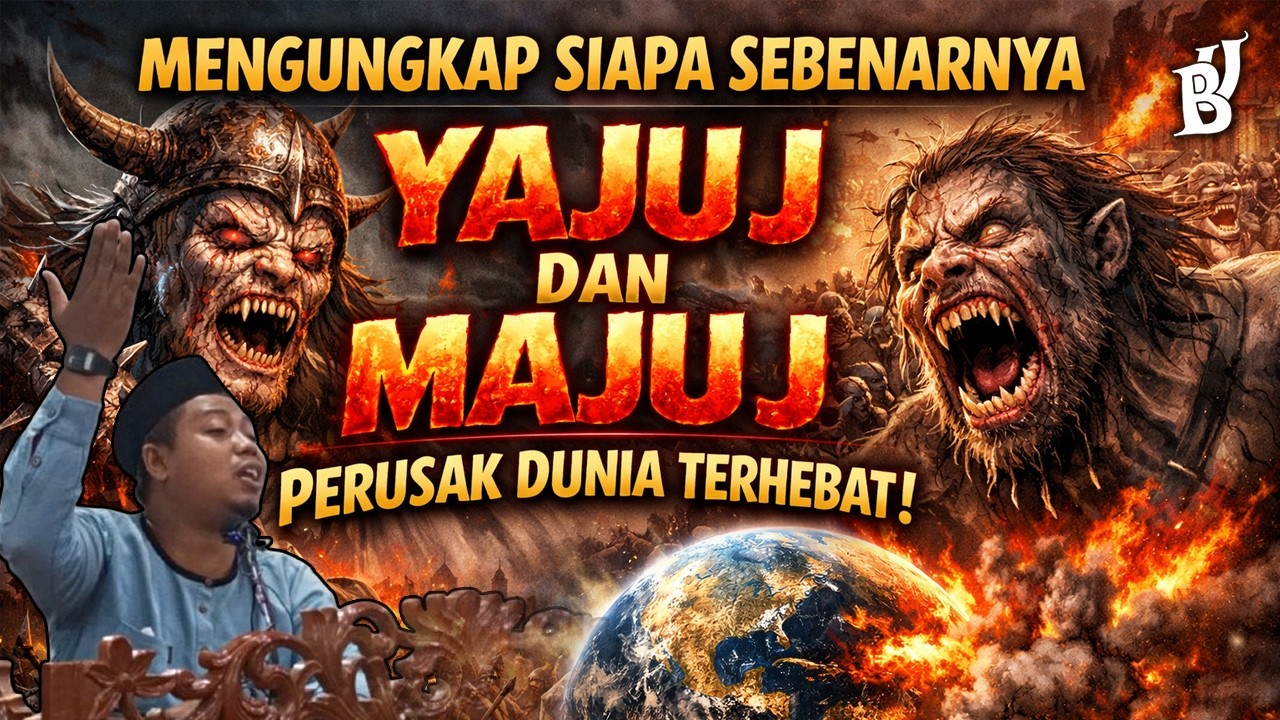Mengungkap Siapa Sebenarnya Yajuj Dan Majuj, Perusak Dunia Terhebat | Ustadz Muhammad Ridwan