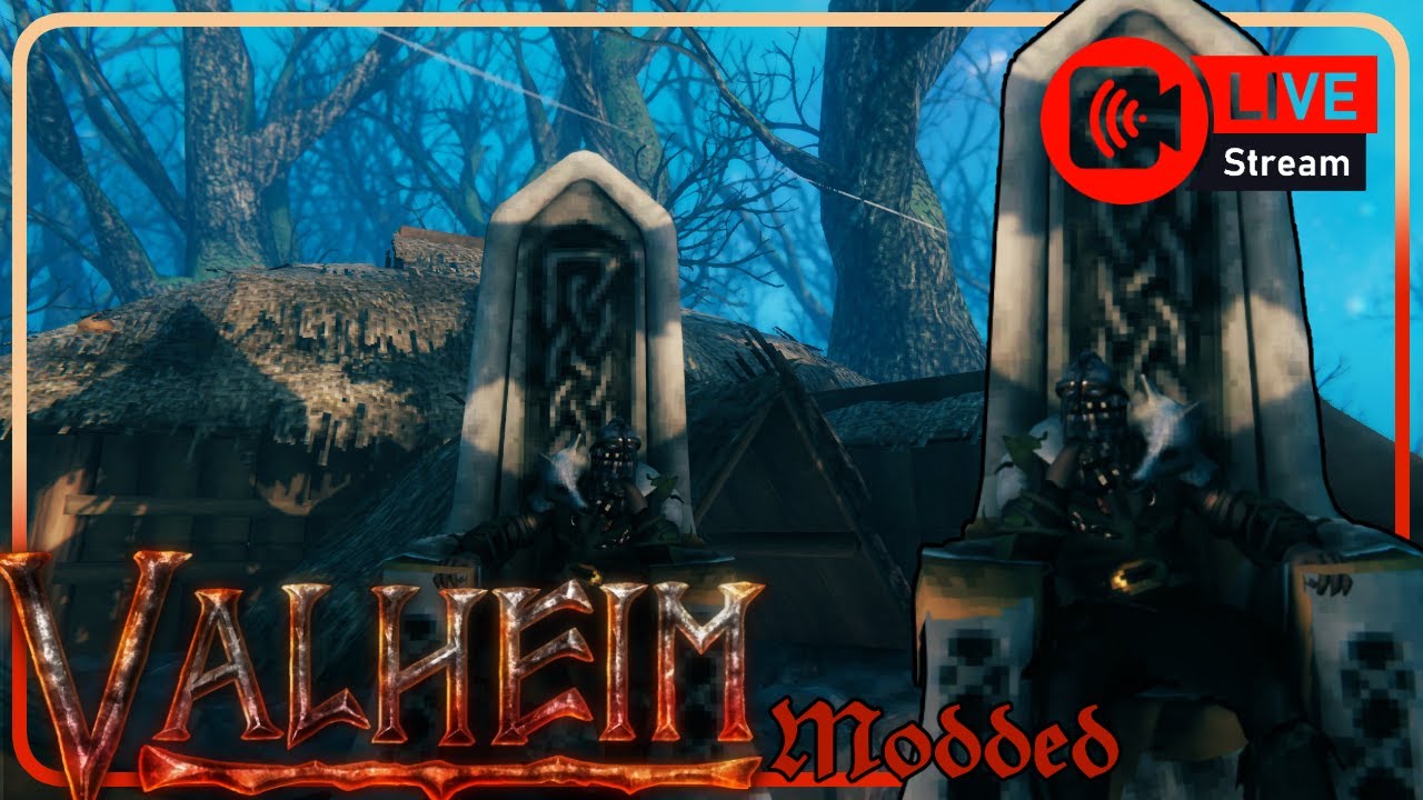 【Valheim Modded】New Patch, Swamp Life and Upgrading Gear. Testing QS- H.264