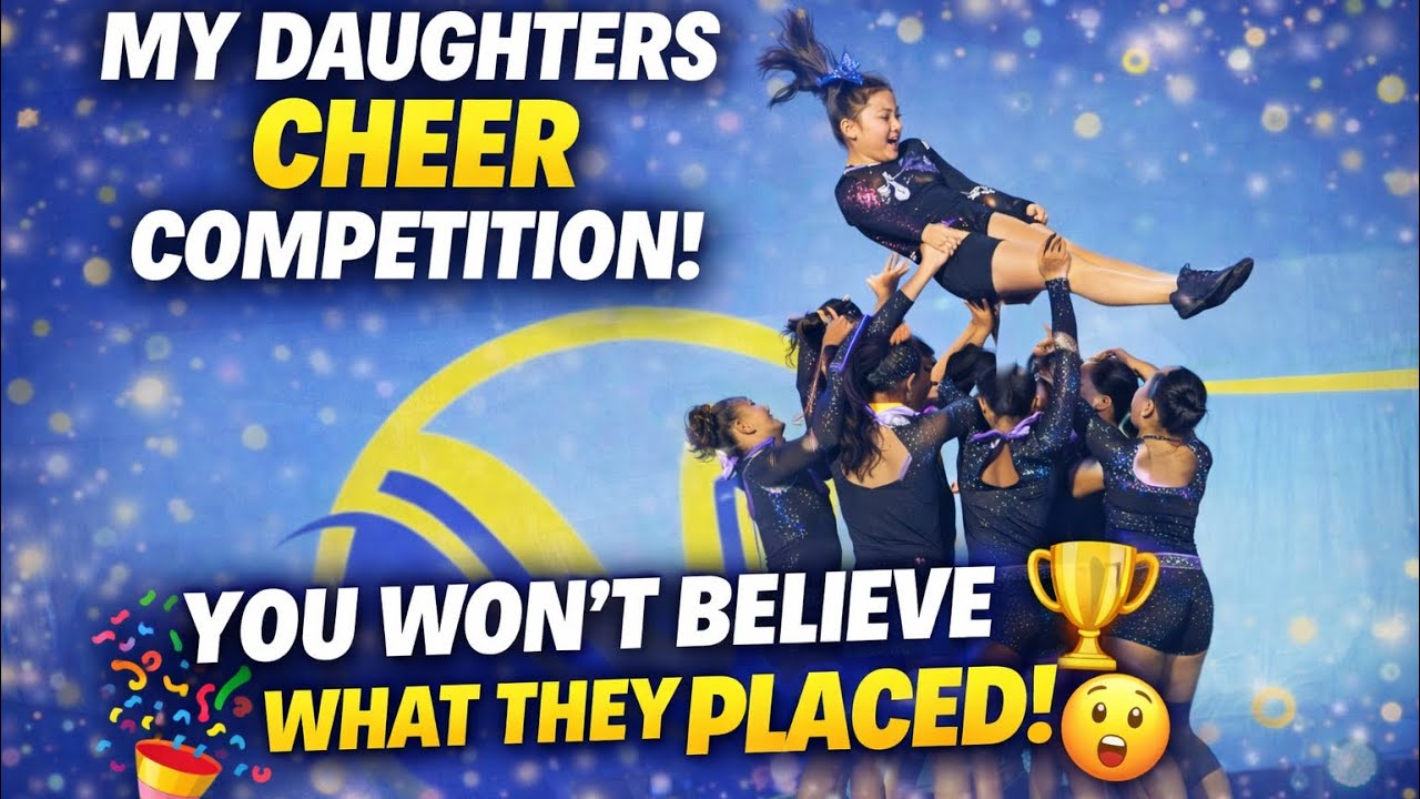 The Pressure was REAL 😭📣 Cheer Comp Vlog 