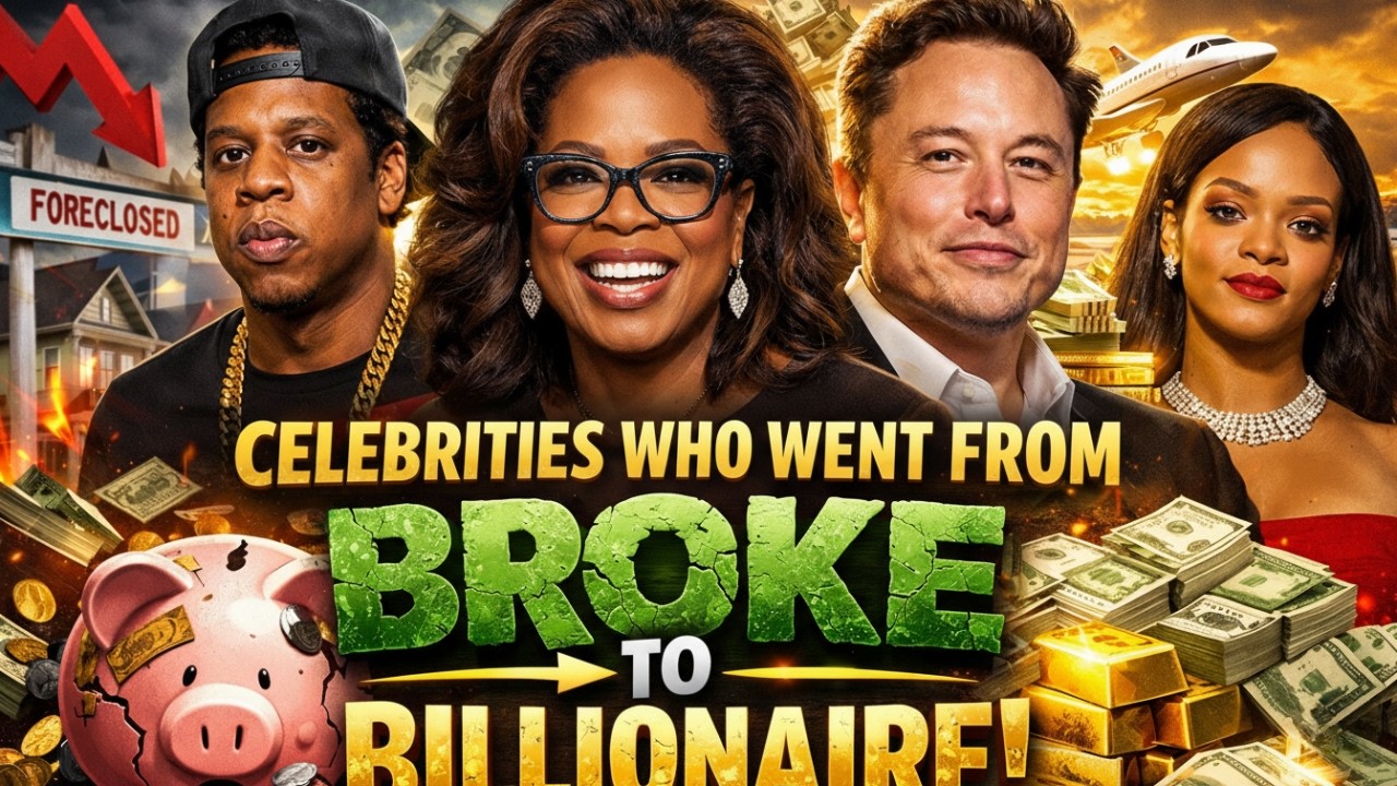 Celebrities Who Went From Broke to Billionaire