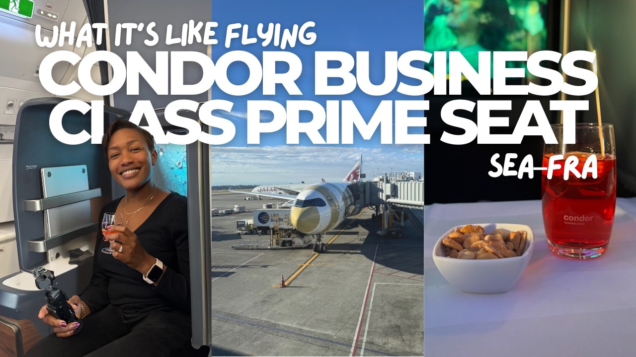 What It’s Like Flying Condor Prime Seat Business Class (SEA–FRA)
