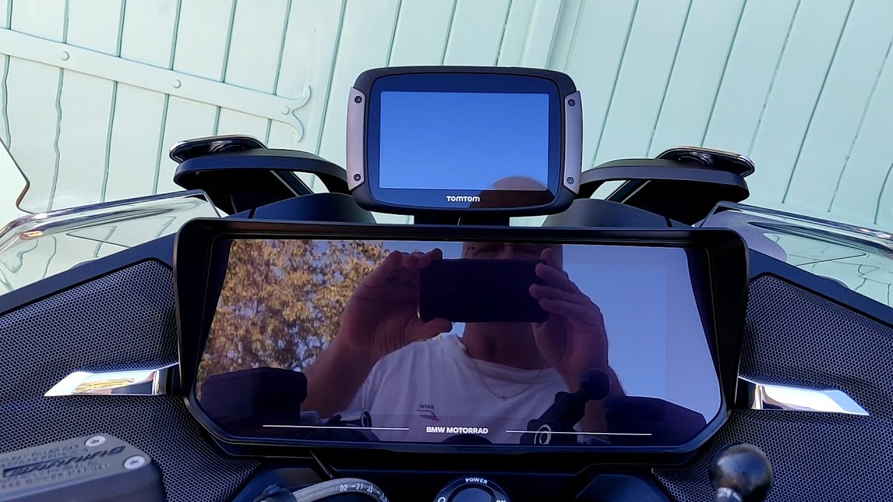 Comment connecter un GPS Tomtom Rider 550 sur une BMW R1250RT