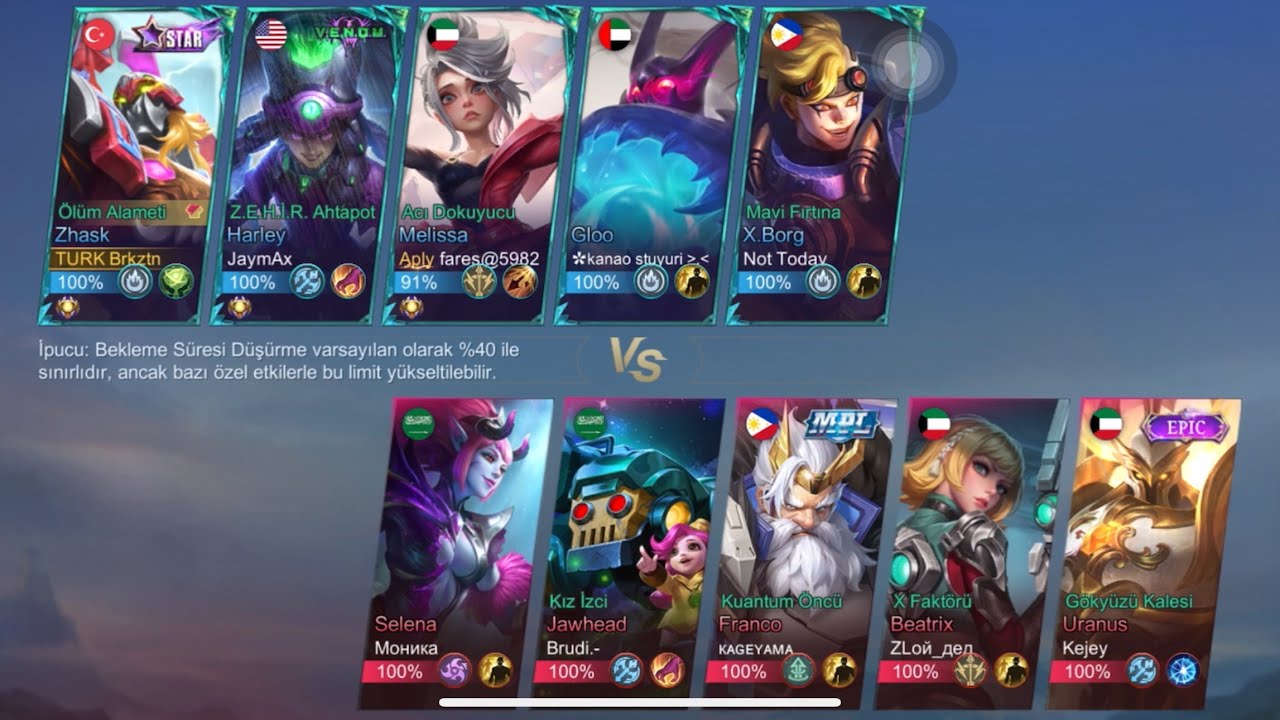 MOBİLE LEGENDS ZHASK - BÖLÜM:47