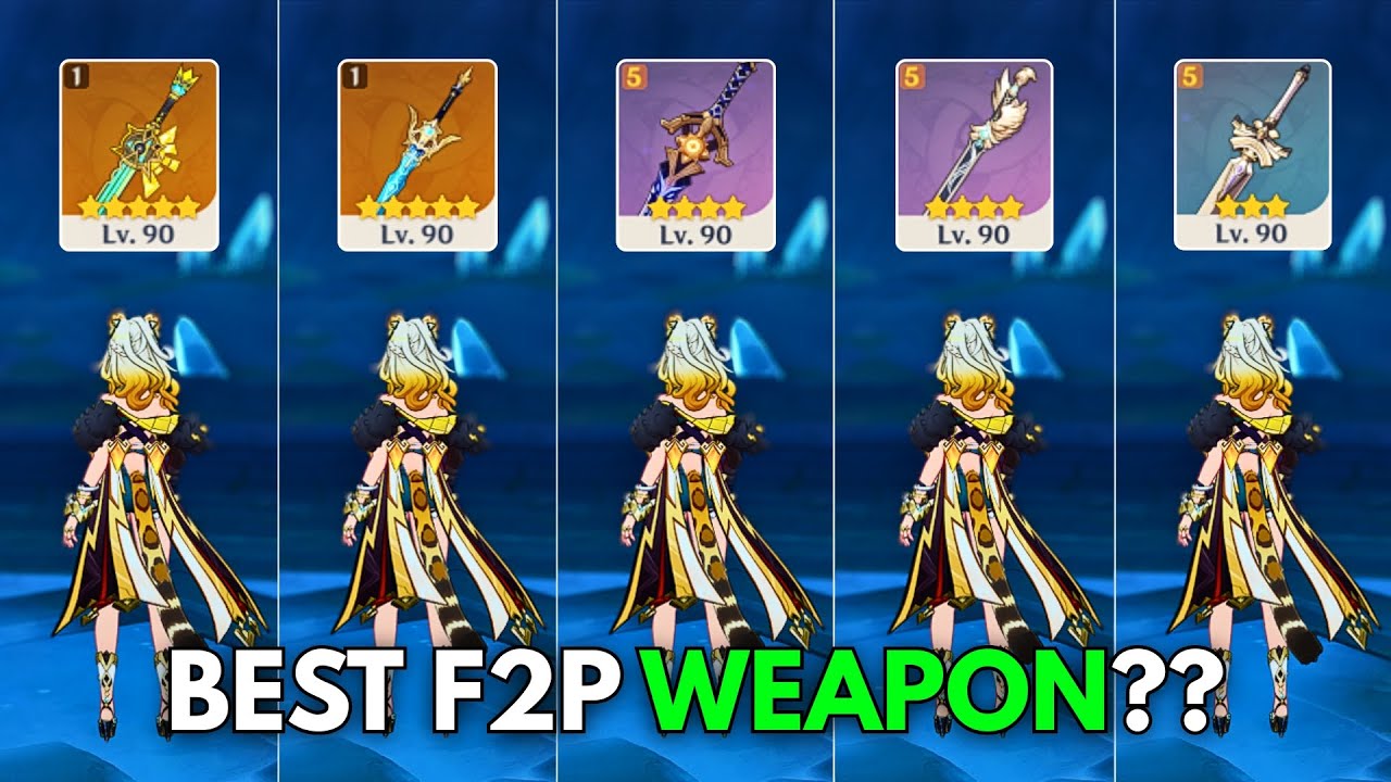 Лучшее F2P-оружие для Ксилонен!! Пик Патруля или Свобода?? [Genshin Impact]