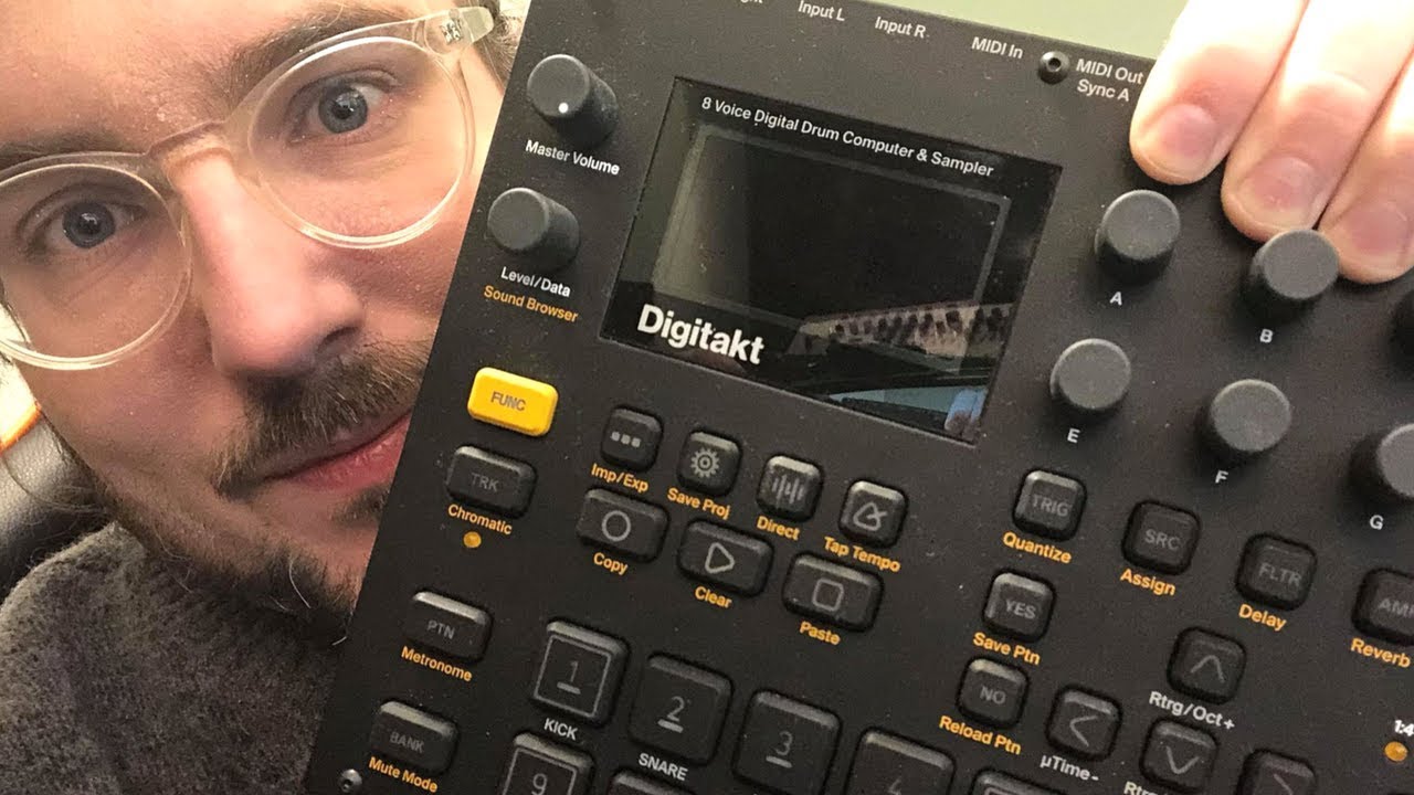 Digitakt Tutorial - How I Use a Midi Controller To Create Interesting Sounds