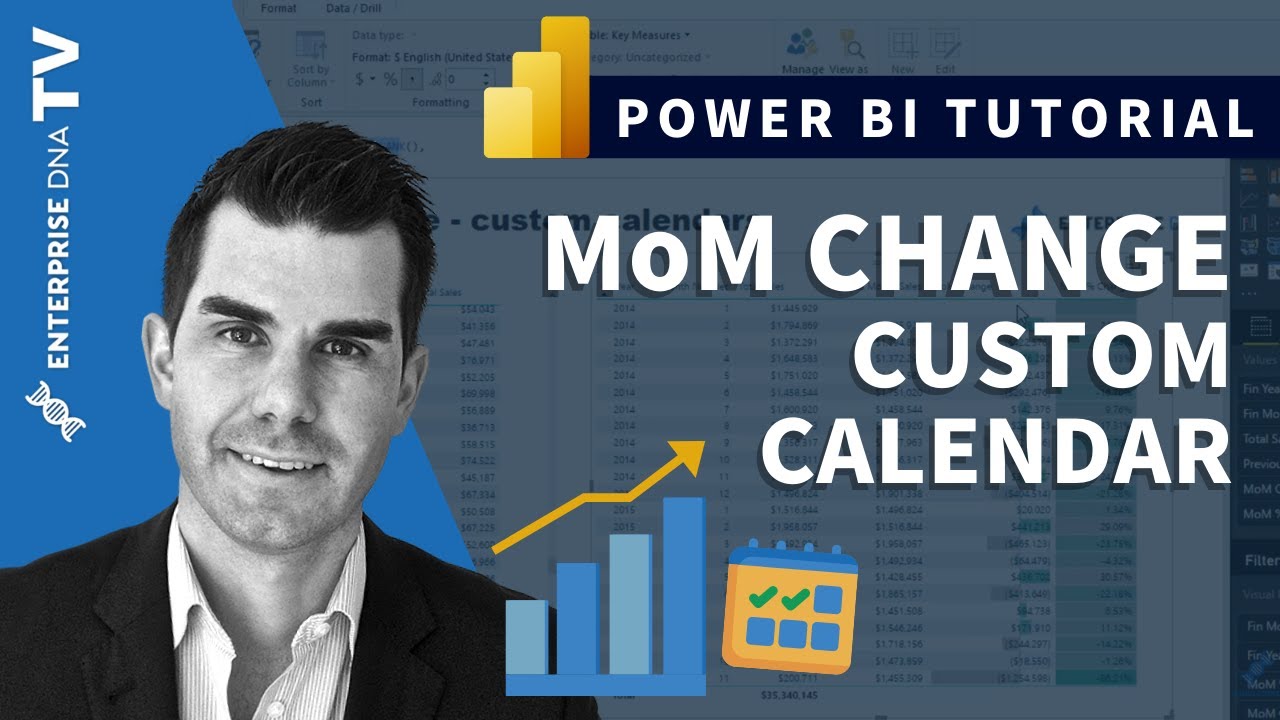 Calculating Month On Month Change - Custom Calendars In Power BI