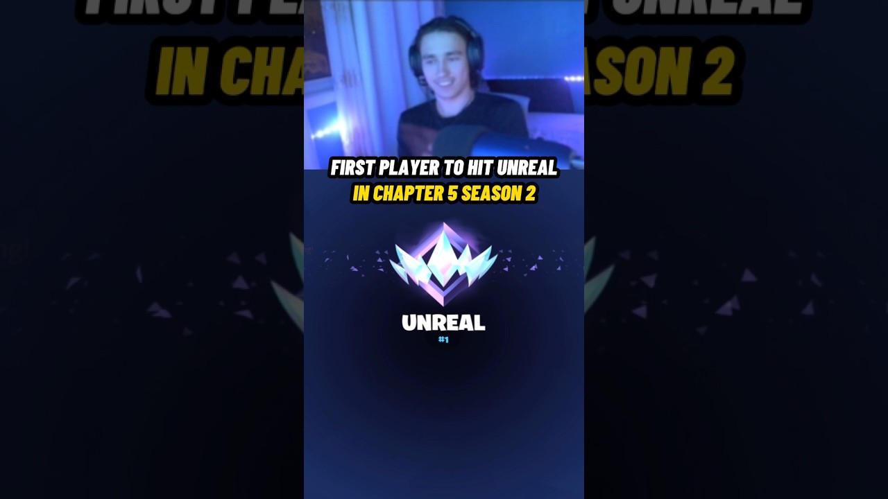 Это первый игрок, достигший Unreal Ранга в новом сезоне&hellip;