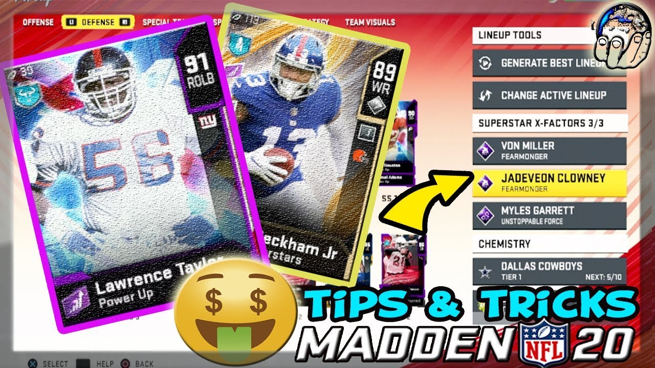 Madden 20 Ultimate Team &mdash; 21 совет и подсказка, которые ВЫ ДОЛЖНЫ СДЕЛАТЬ ПРЯМО СЕЙЧАС в Madden 2...