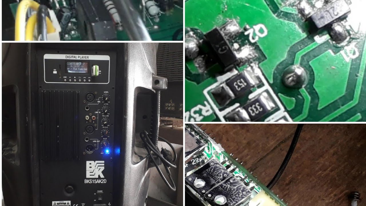 Una falla ya conocida, Bocina amplificada