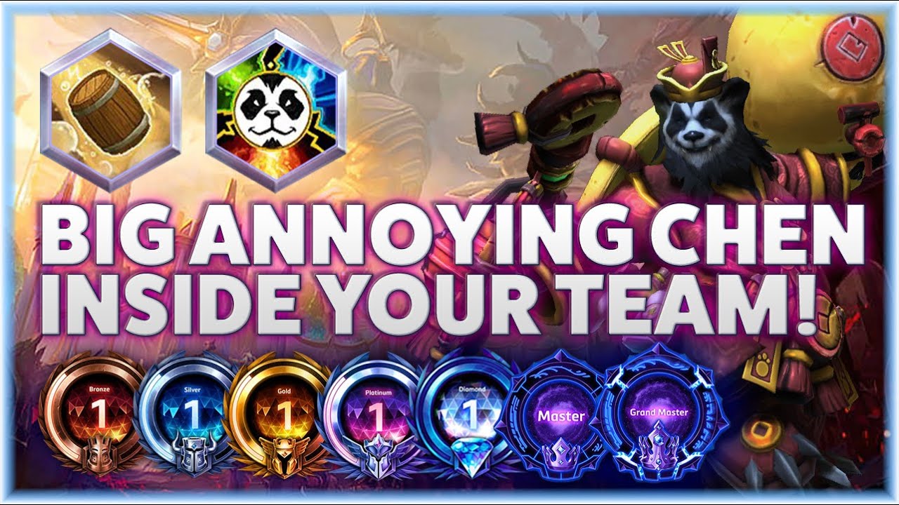 Chen S,E,F - BIG ANNOYING CHEN INSIDE YOUR TEAM! - B2GM Season 4 2024