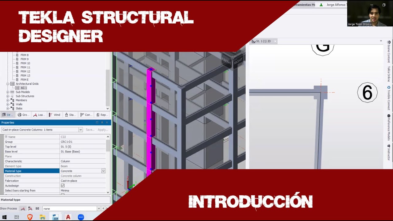Introducción - Tekla Structural Designer