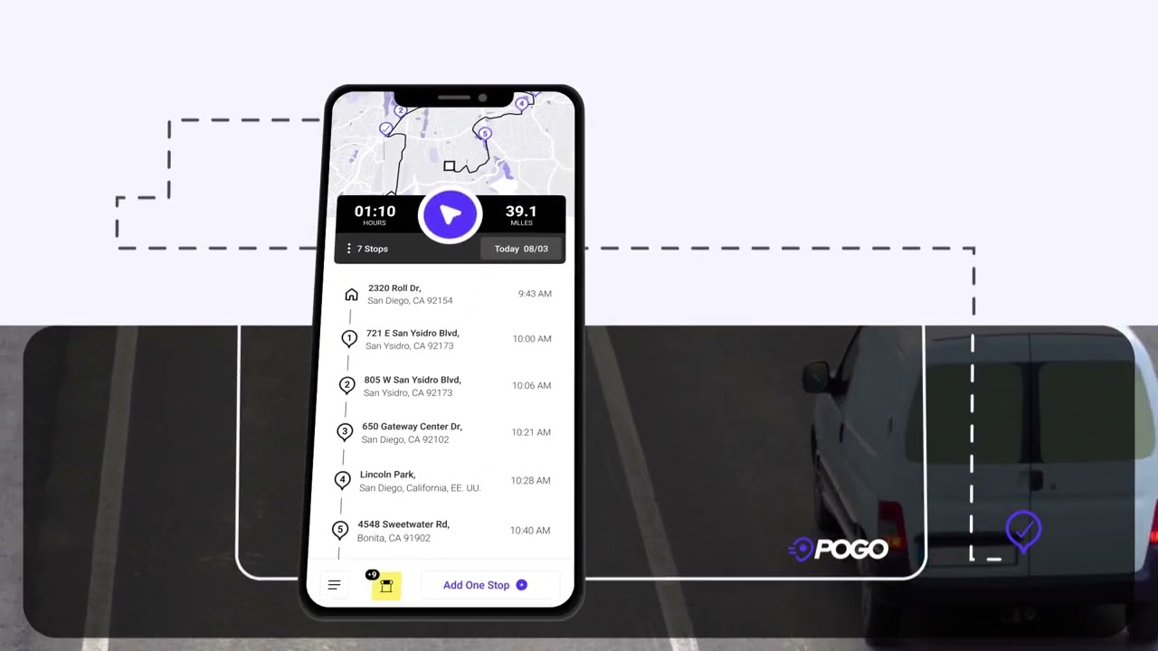 Optimize Your Delivery Route In 4 Step With- POGO APP