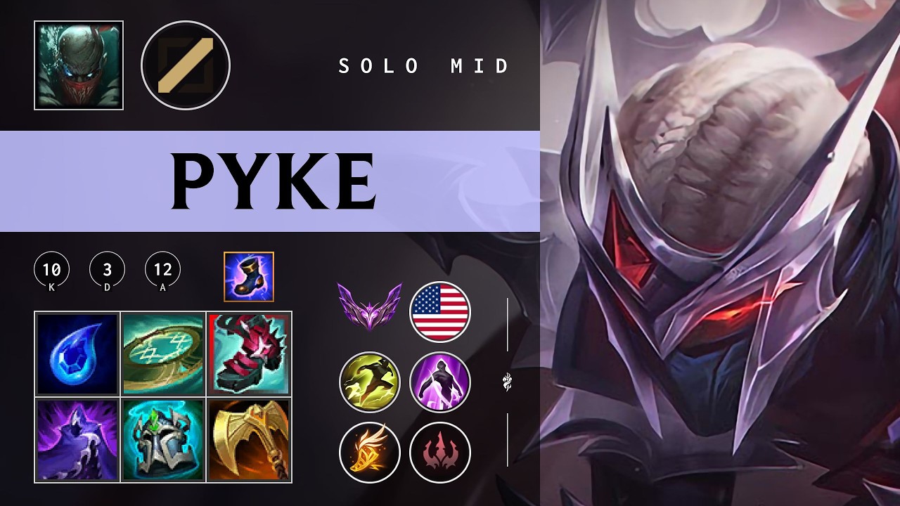 Pyke Mid vs Ahri - NA Master Patch 26.04