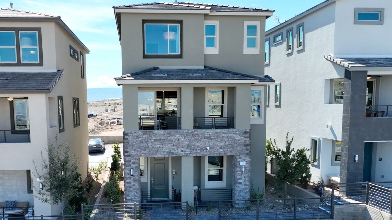 Quail Cove by KB Homes | New Summerlin 3 Story Homes For Sale Las Vegas - 2226 Model Tour $524k+