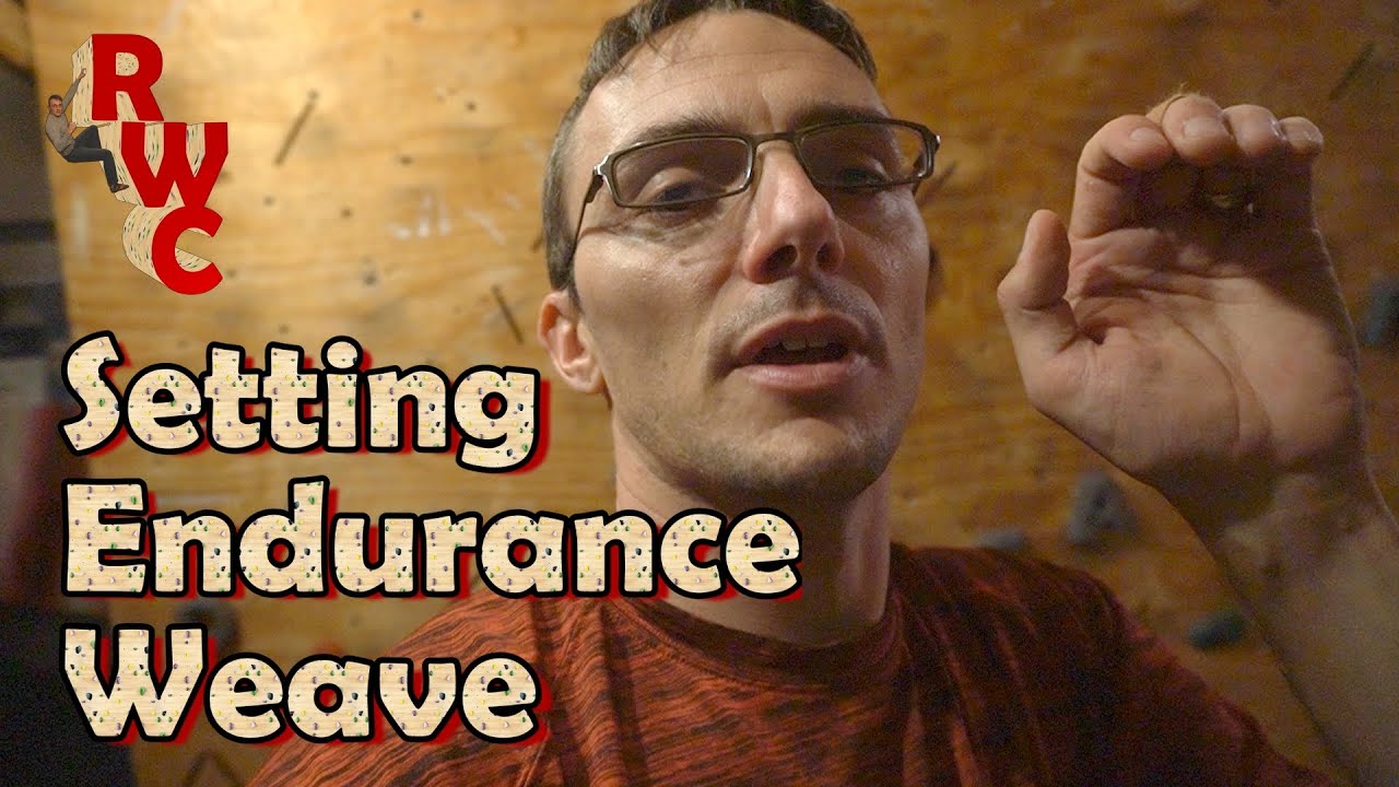 Endurance Climbs for Small Home Climbing Walls  -  The Weave