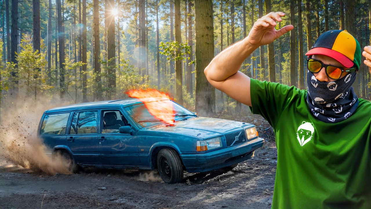 Upaliliśmy Volvo Turbo 500 KM w terenie