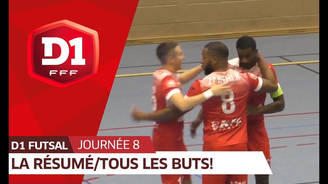 D1 Futsal, journée 8 : Tous les buts !