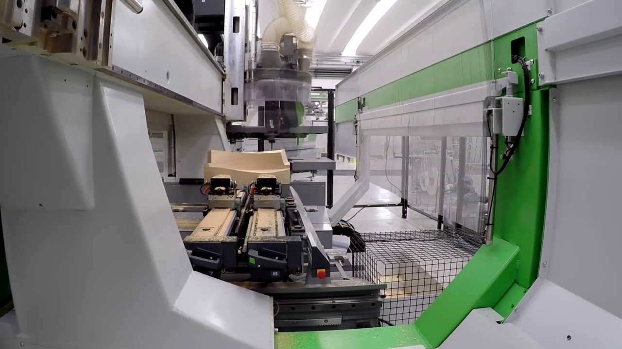 Biesse Rover C   Twisted Handrail