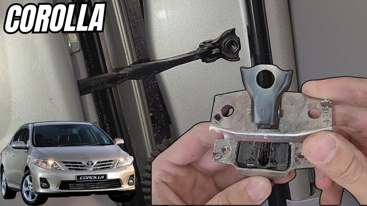 Cómo Reparar el Freno/Limitador de Puerta (Toyota Corolla) | ¡No Compres uno Nuevo!