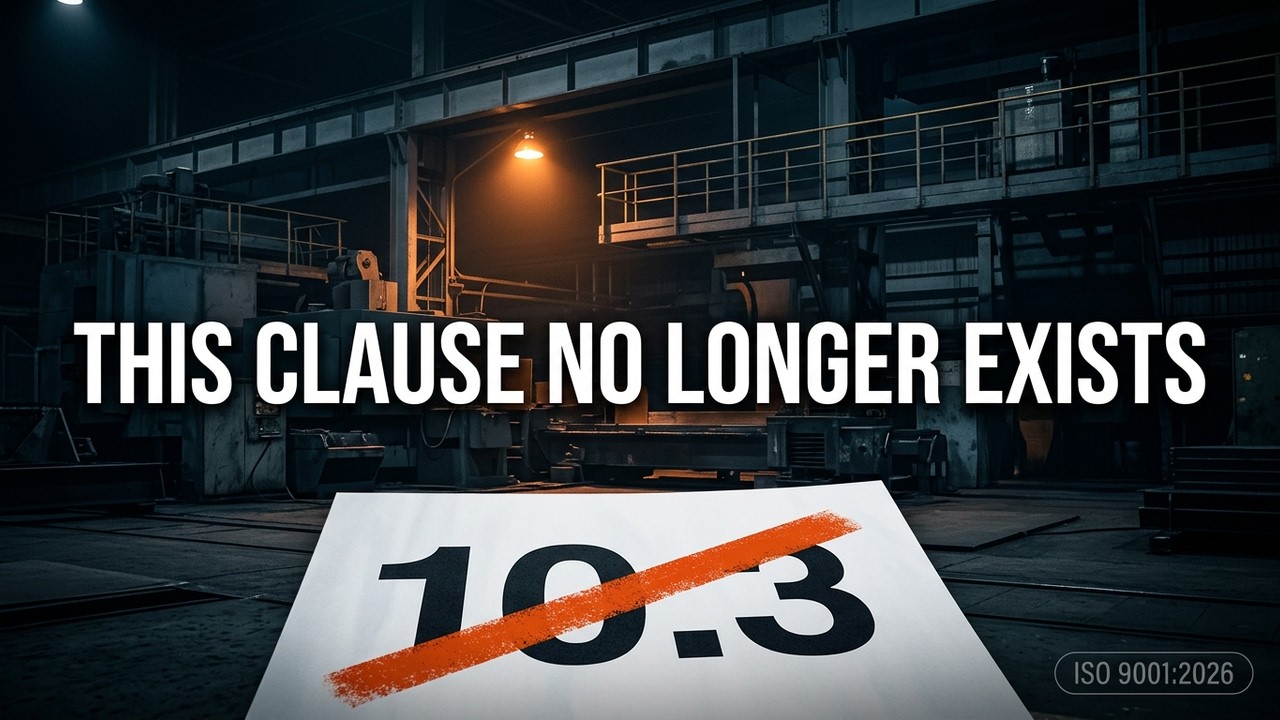 ISO 9001:2026 Is Out. Here's Every Change, From the Factory Floor