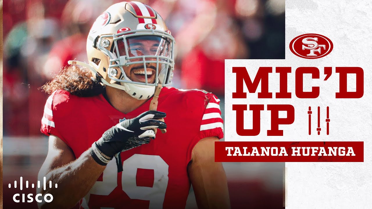 Mic'd Up: Hufanga Celebrates the Team's First Preseason Win | 49ers