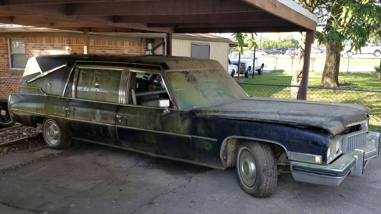 1973 Cadillac Superior Hearse - She's not dead yet!