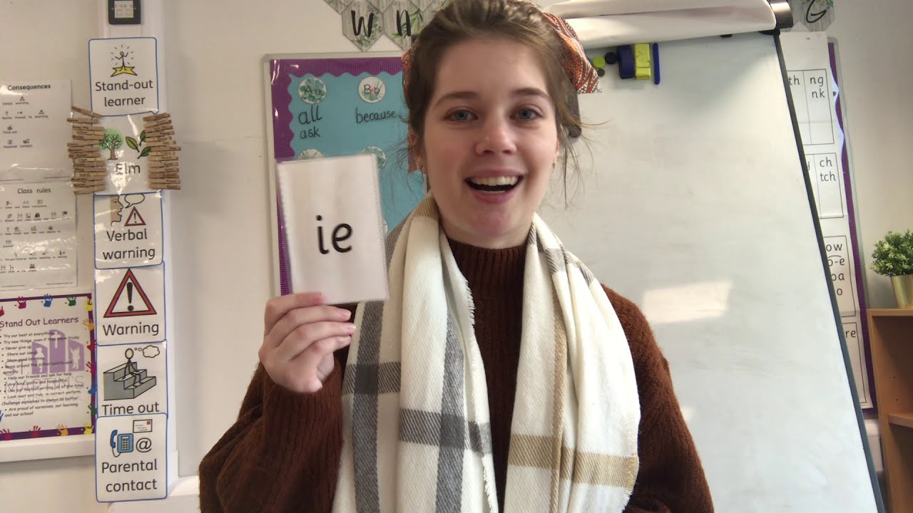 RWI Phonics alternate sound 'ie'