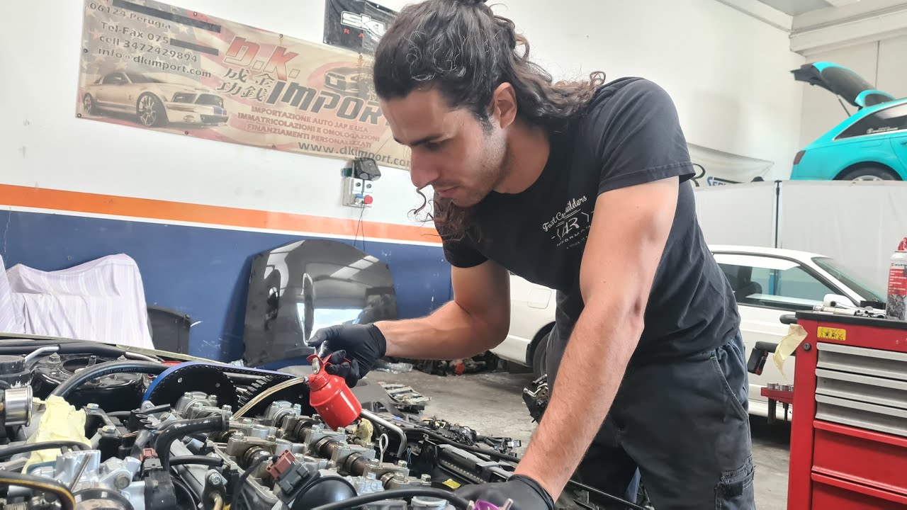 Nottata in Officina con a lavorare sulla mia S13 = Marz Cars =