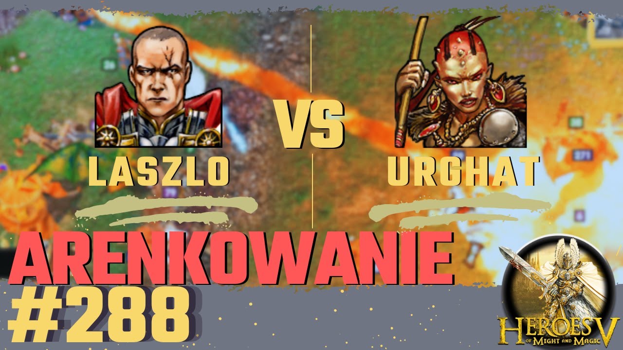 Heroes 5 Arena | Arenkowanie #288 | Przystań vs Twierdza | źle zagrane?