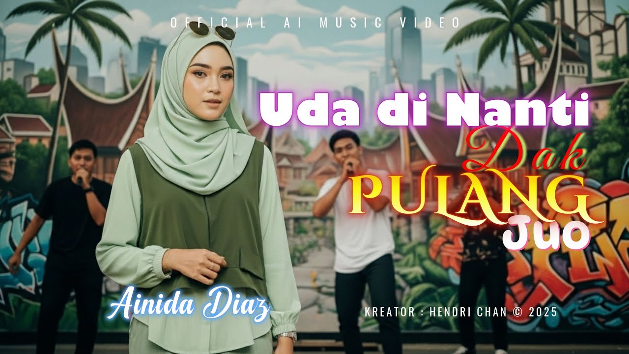 Ainida Diaz - Uda di Nanti Dak Pulang Juo (Official Music Video) | Pop Minang
