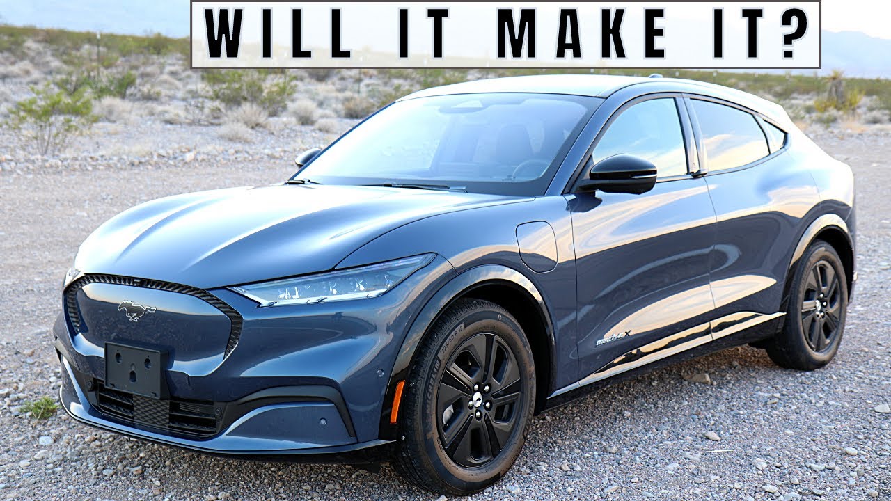 Mustang Mach-E Road Trip And Range Test | California To Las Vegas || Vegas Road Trip