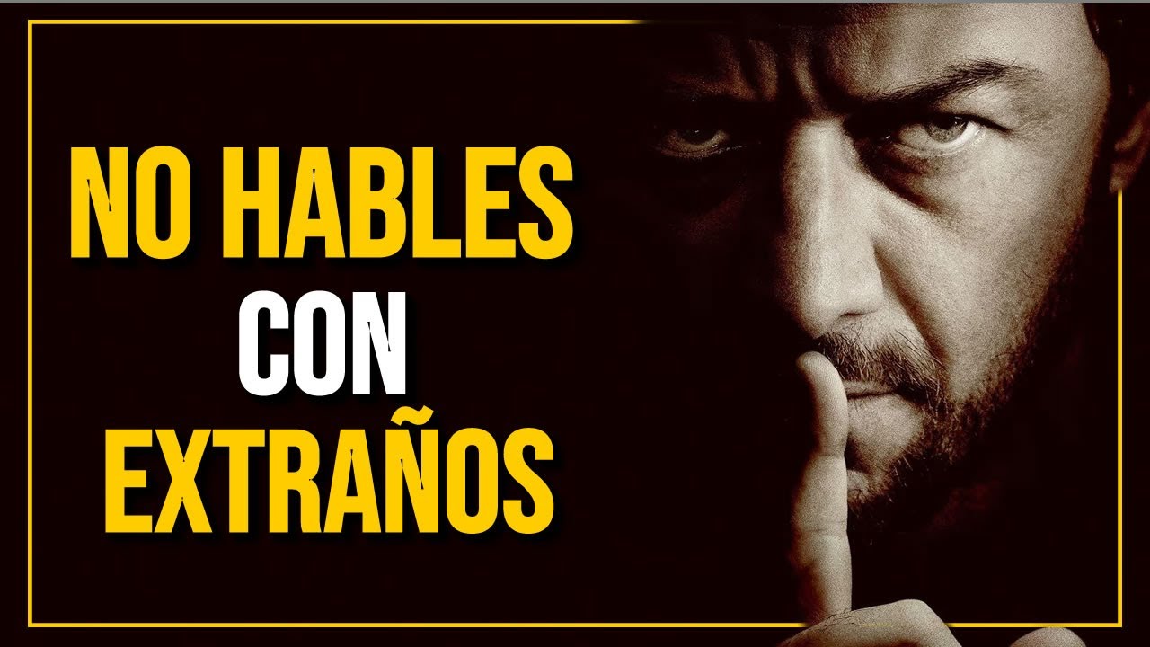 OPINI&Oacute;N HONESTA: NO HABLES CON EXTRA&Ntilde;OS.