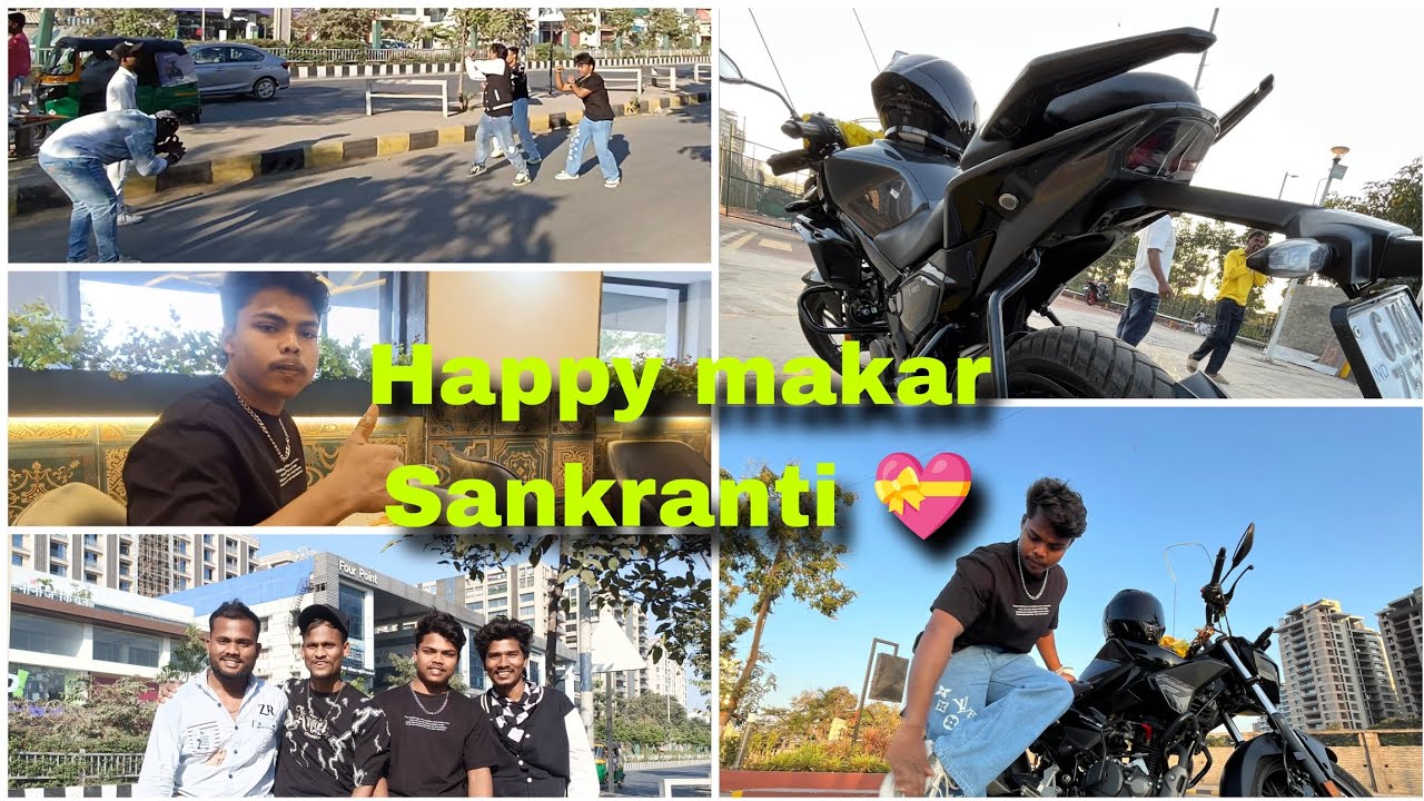 😲Happy makar Sankranti all friend 💝 #viral #vlog #happymakarsankranti ##happyuttarayan #surat 
