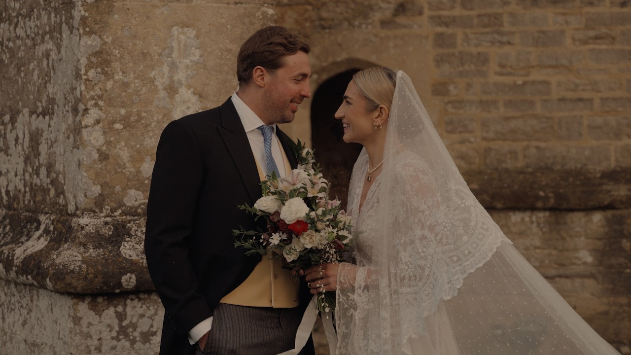 A Christmas Wedding at North Cadbury Court | Archie & Cordelia | Documentary Wedding Film