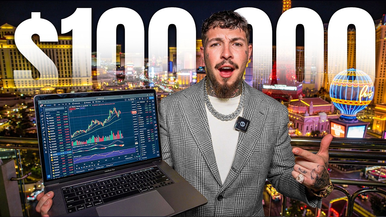 Rich Trader Makes $100,000 Trading In Vegas