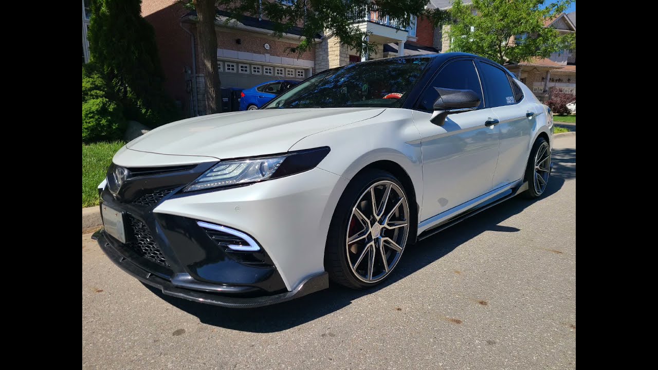 2019 Toyota Camry XSE Fog lamp Installation  (Detailed)
