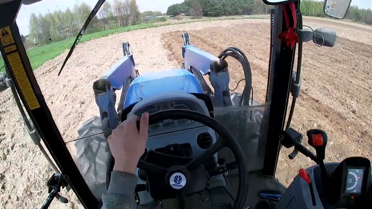 👀Uprawa pod🌽 Cab View | New Holland t6010 plus👀