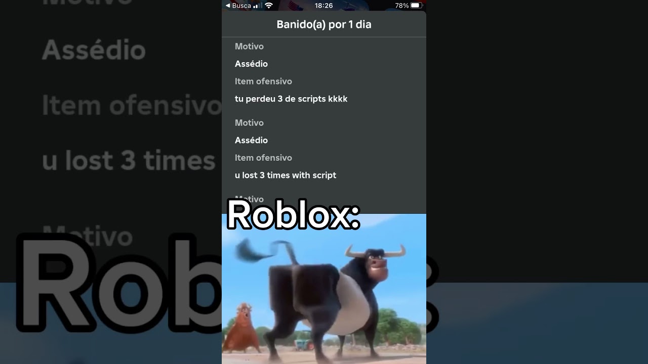 Roblox me baniu pq falei q o outro cara usava script (oque &eacute; verdade) ele veio voando com aimbot💀