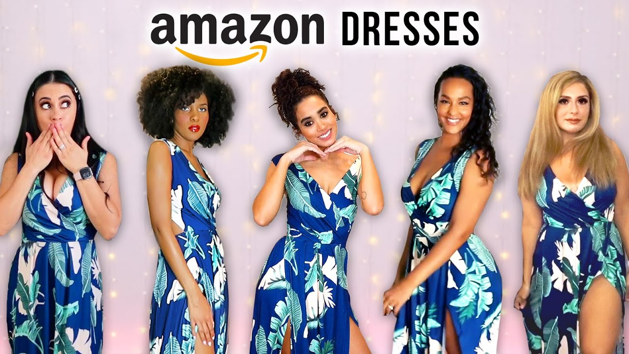 5 женщин примеряют одни и те же платья с Amazon!