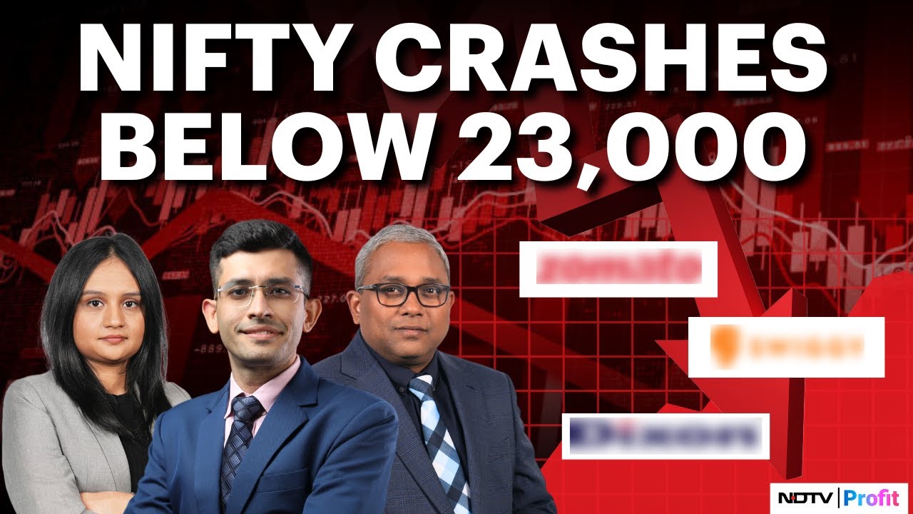3 Reasons Behind The Stock Market Crash | Why Is Stock Market Falling? | Nifty Sensex Fall